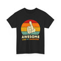 Awesome Like My Daughter T-Shirt — Retro Thumbs Up Father's Day Tee