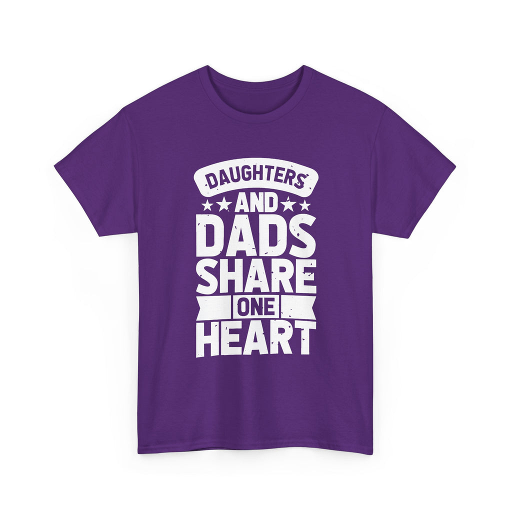 Daughters and Dads Share One Heart T-Shirt