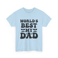 World's Best My Dad T‑Shirt — Funny Mustache Father's Day Tee