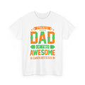 Dad of Two Awesome Daughters T-Shirt — Proud Father Gift for Father's Day
