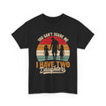 Dad T-Shirt – “You Can’t Scare Me, I Have Two Daughters” Retro Tee