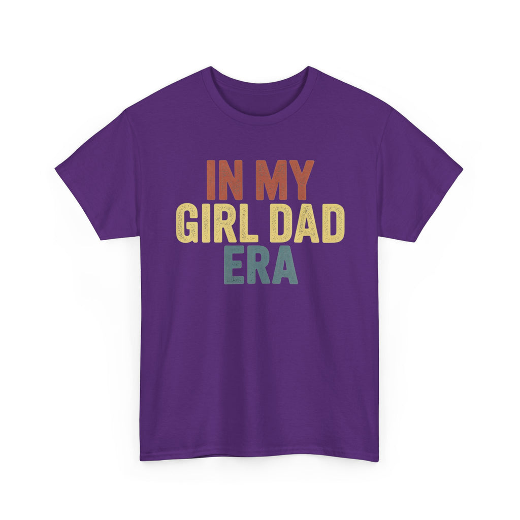 Girl Dad T-Shirt – "In My Girl Dad Era" Retro Fatherhood Tee