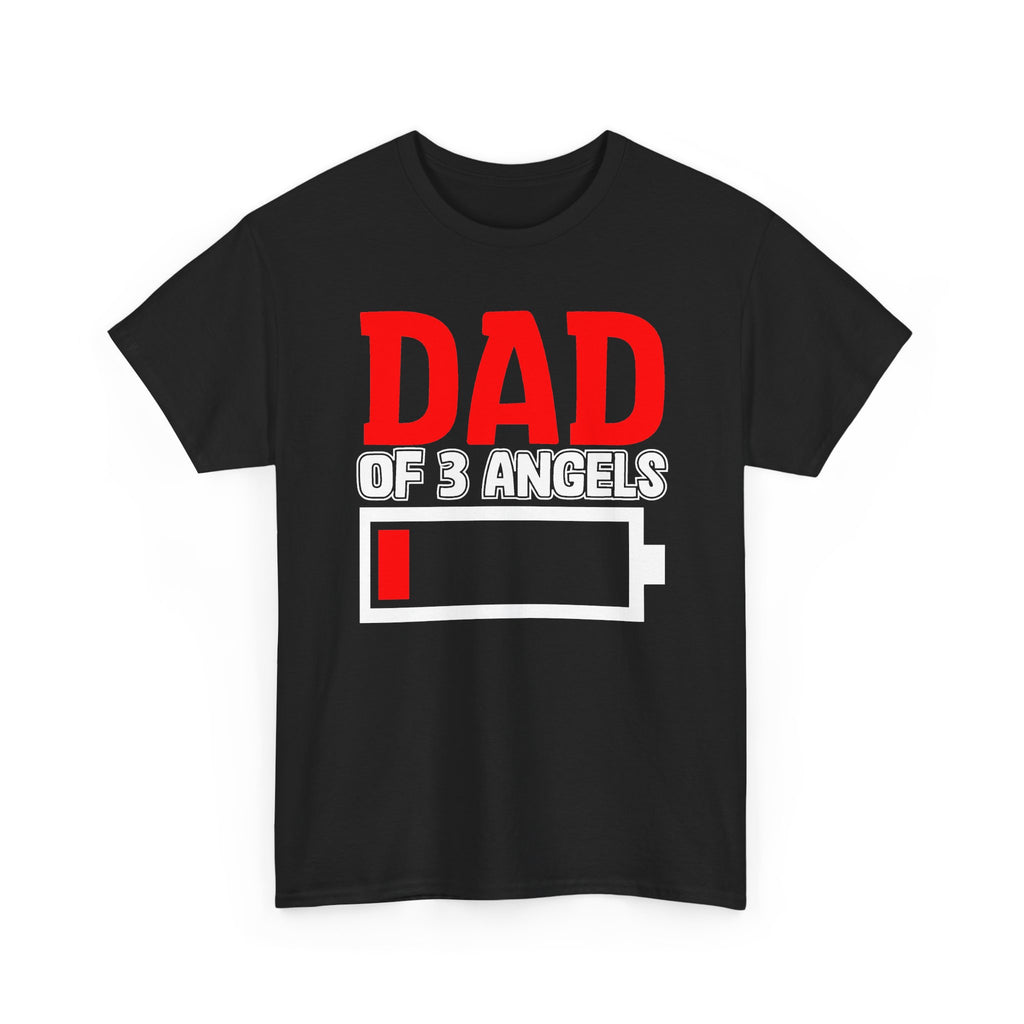 Dad T‑Shirt — Bold Red 'DAD' Graphic Tee for Father’s Day & Everyday Wear