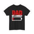 Dad T‑Shirt — Bold Red 'DAD' Graphic Tee for Father’s Day & Everyday Wear