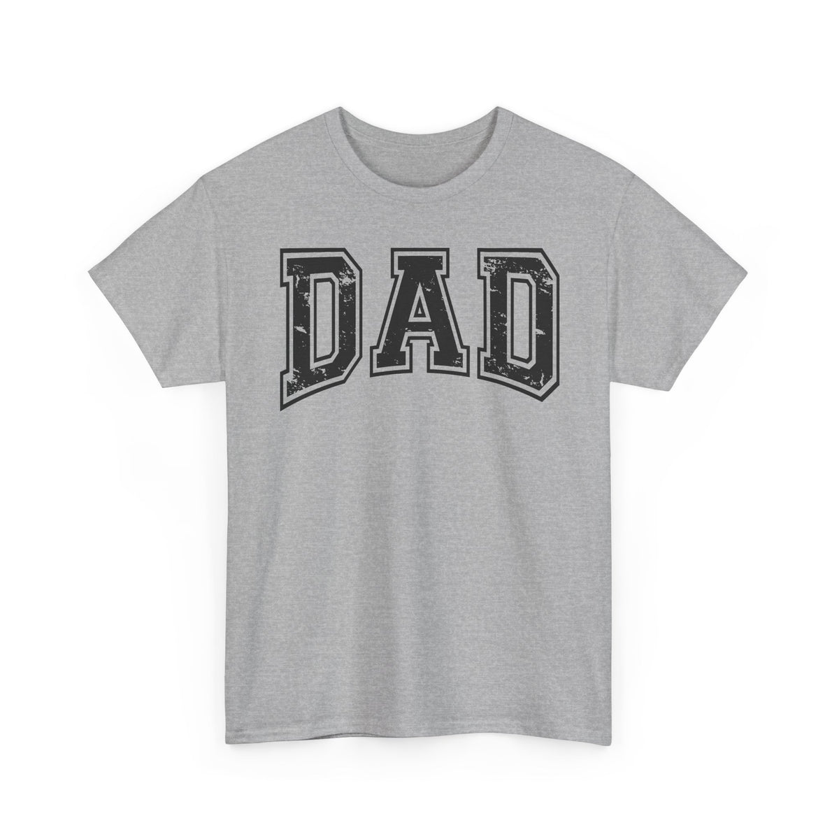 Dad Varsity T-Shirt — Vintage Collegiate "DAD" Tee for Father’s Day & Everyday Wear