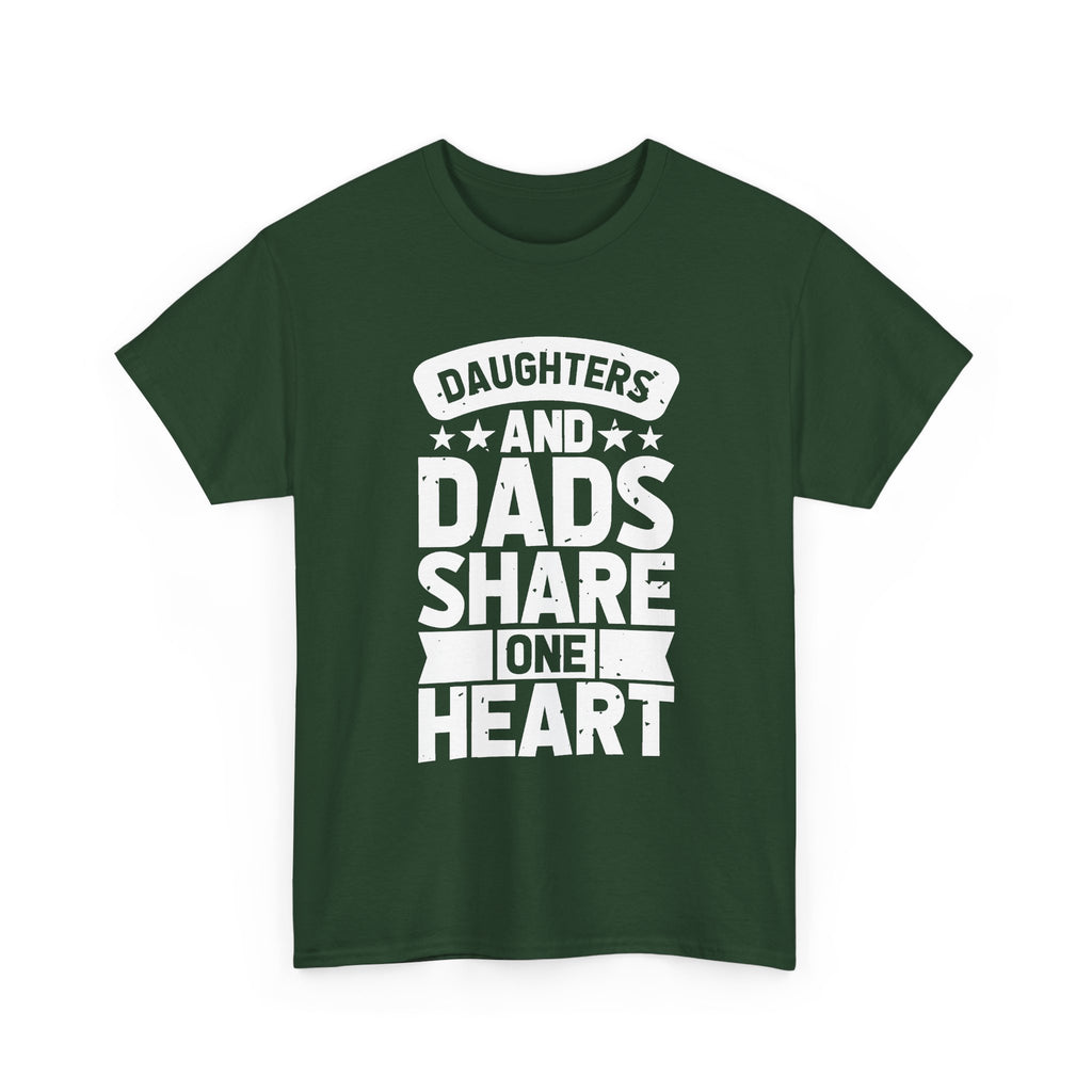 Daughters and Dads Share One Heart T-Shirt