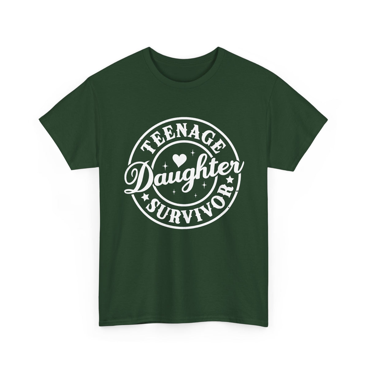Teenage Daughter Survivor T-Shirt — Funny Mom/Dad Gift