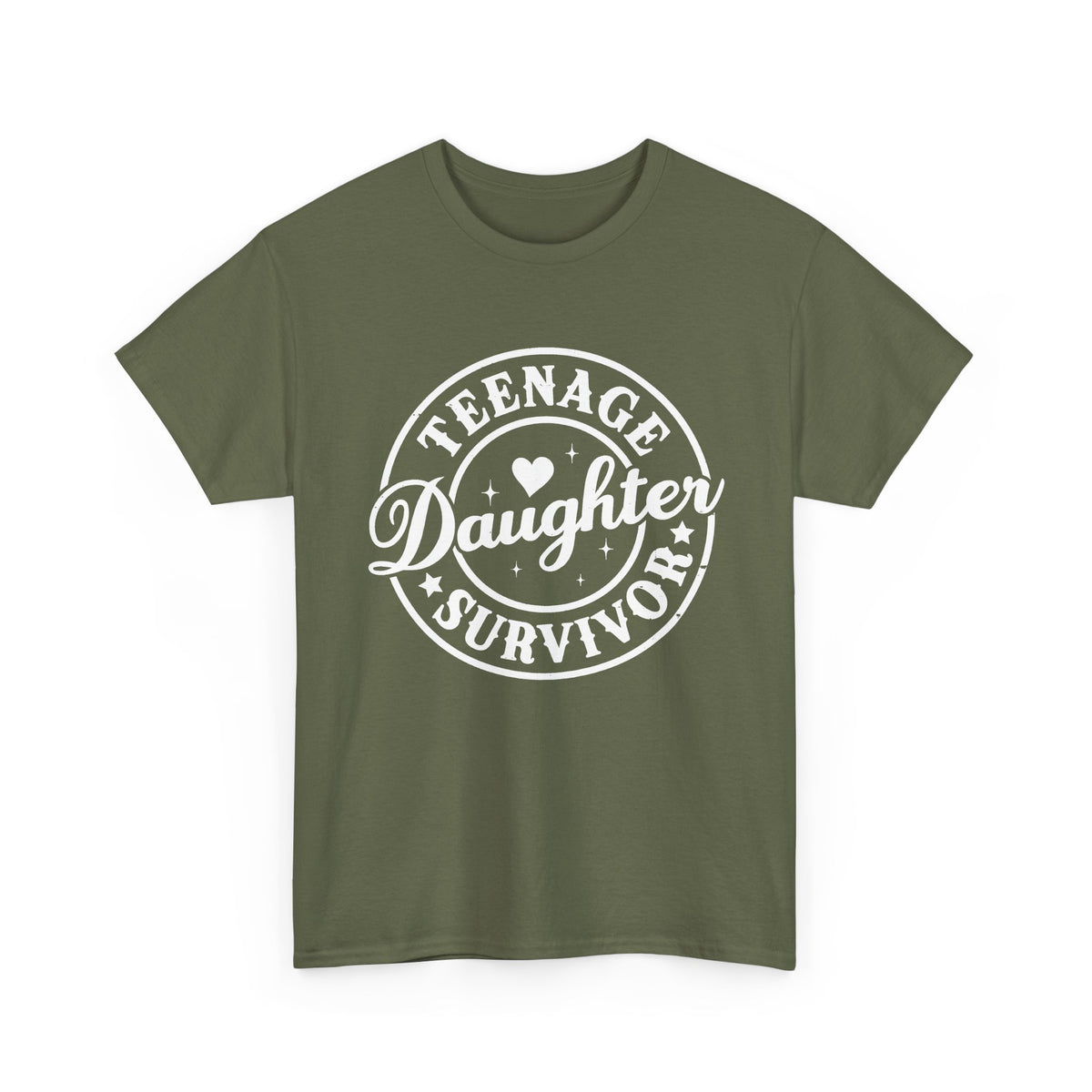 Teenage Daughter Survivor T-Shirt — Funny Mom/Dad Gift