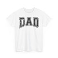 Dad Varsity T-Shirt — Vintage Collegiate "DAD" Tee for Father’s Day & Everyday Wear